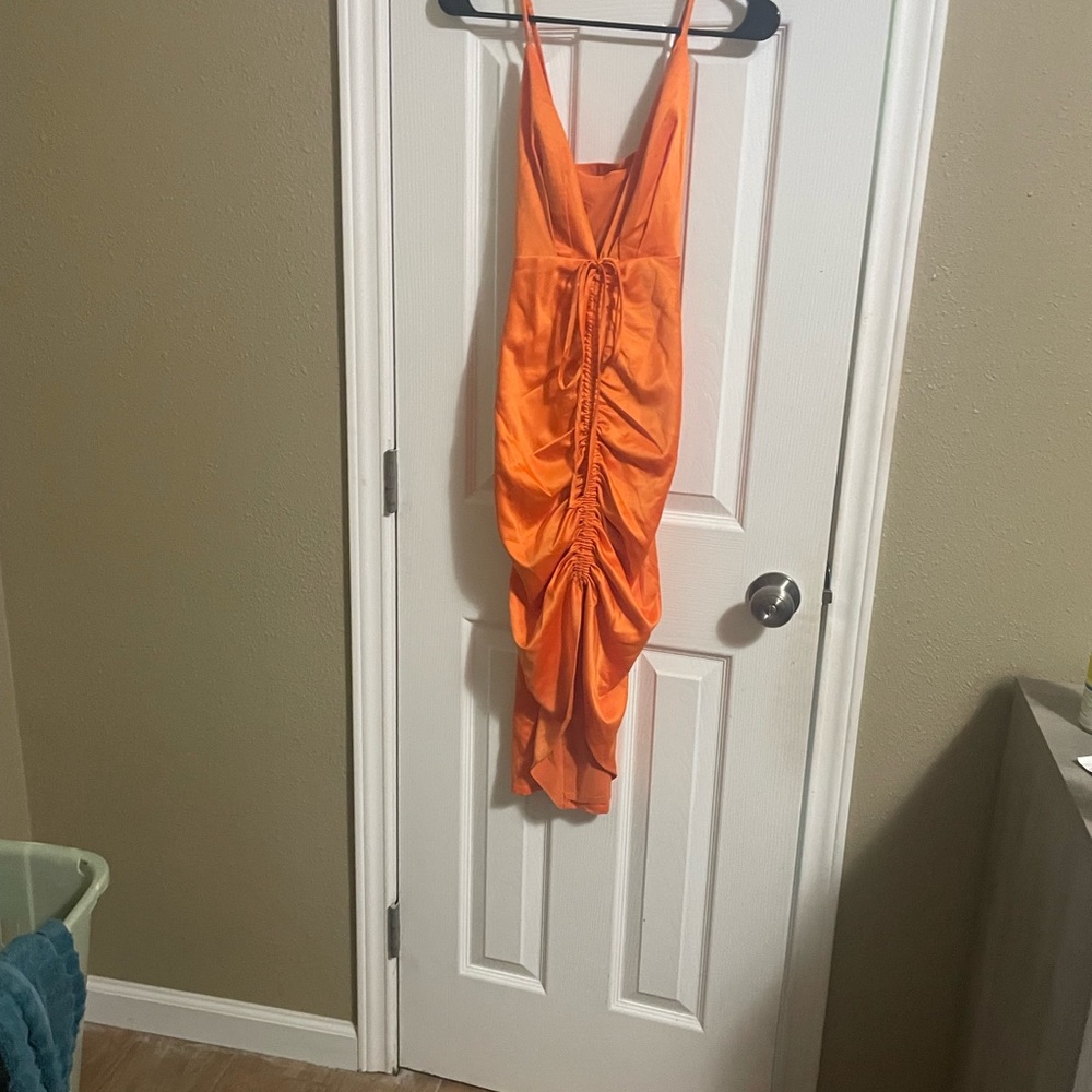 Beautiful Revolve dress Satin. Ex -small